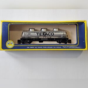 AHM Texaco Triple Dome Tank Car TXC 2266 A.H.M. 5480 HO Hobby Railroad RR Train